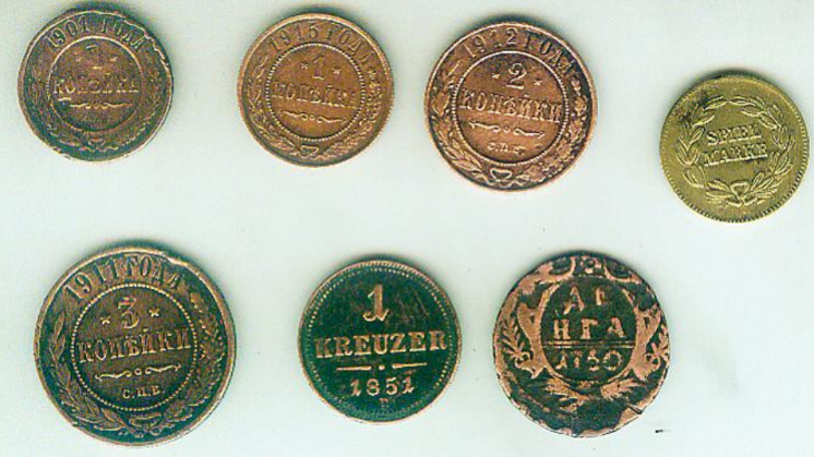 Антикварные Медные монеты
