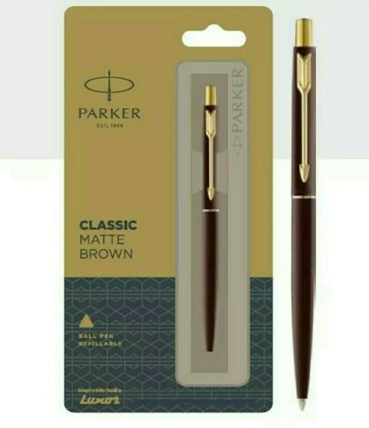 Шариковая ручка Parker Classic Matte Brown GT