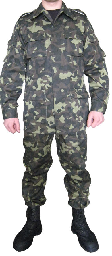 Военно-полевой камуфлированный костюм