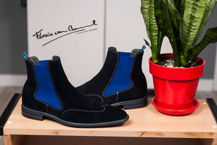 Челси Floris van Bommel, Голландия 43р мужские ботинки челси кожаные з