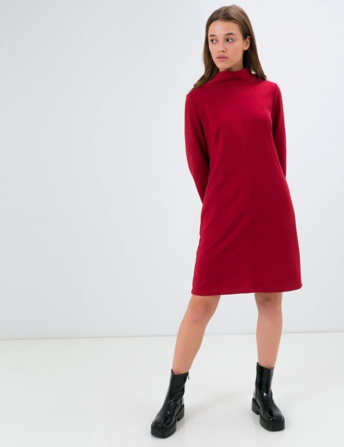 Платье Season сара-3 красного цвета