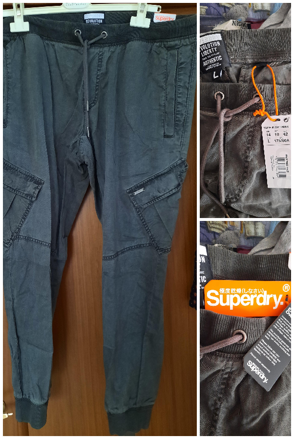 Superdry новые брюки карго
