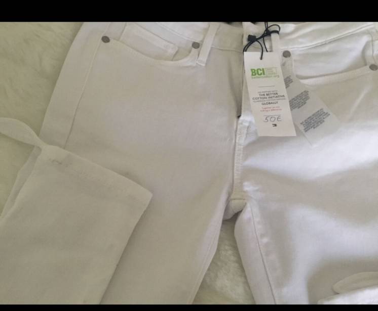 Белые женские брюки Tommy Hilfiger