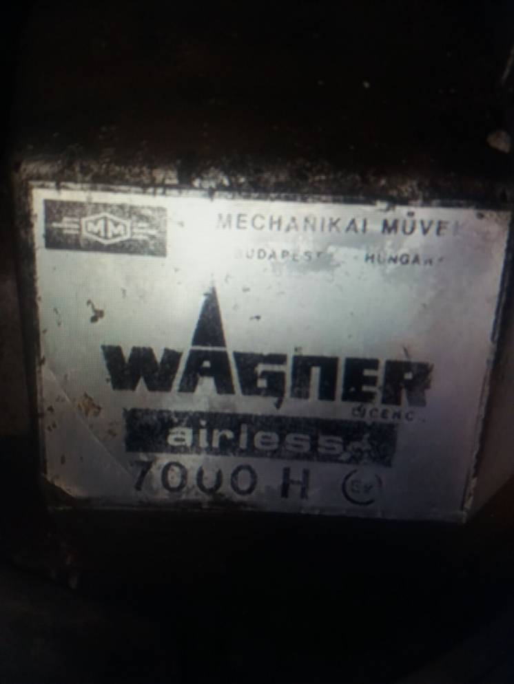 Покрасочный агрегат промышленный WAGPER 7000H б/у