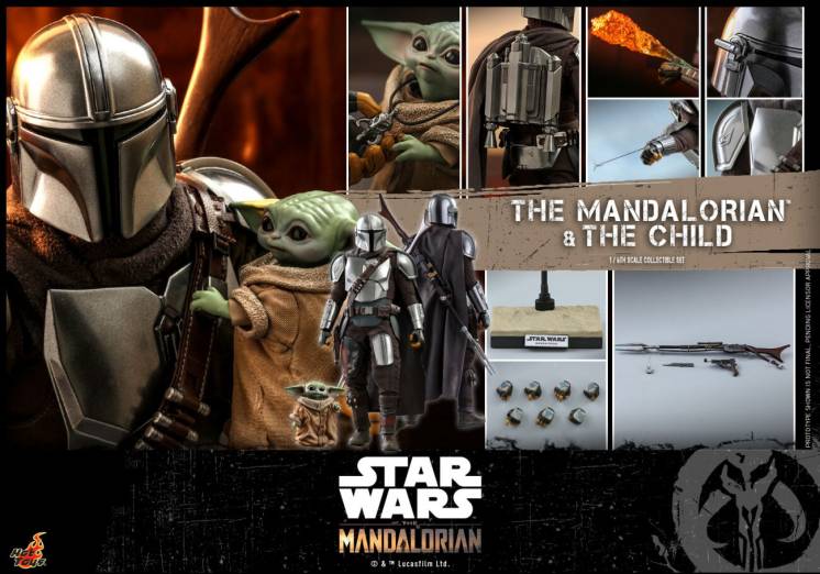 Фигурка б/у 1/6 hot toys tms14 THE MANDALORIAN Мандалорец Star Wars