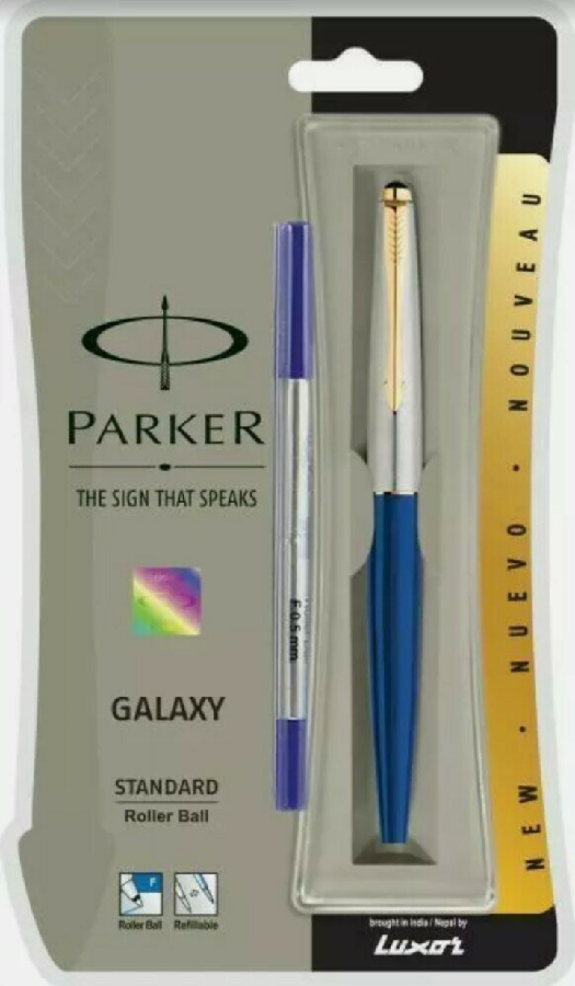 Ручка роллер Parker 45 Galaxy Standard Blue. Акция.