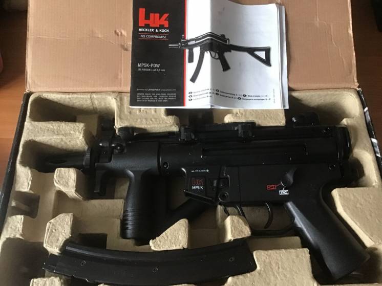 Пневматический пистолет/автомат Umarex MP5 K-PDW
