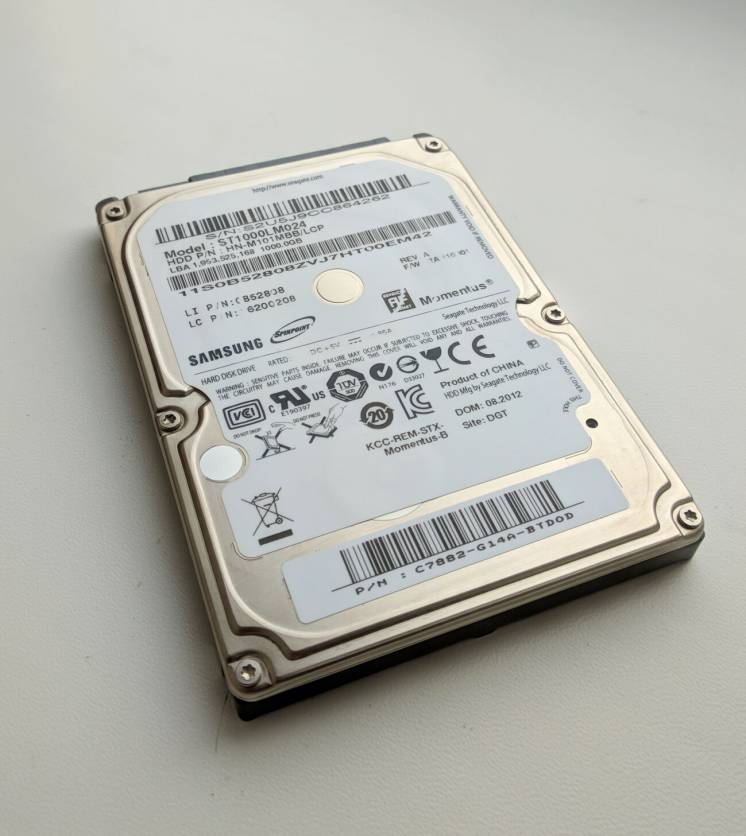 Жесткий диск HDD 2.5 Seagate (Samsung) 1 ТБ
