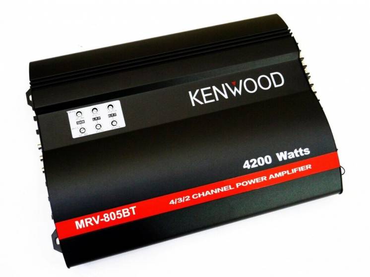 Автомобильный усилитель звука Kenwood Mrv-805bt + Usb 4200Вт