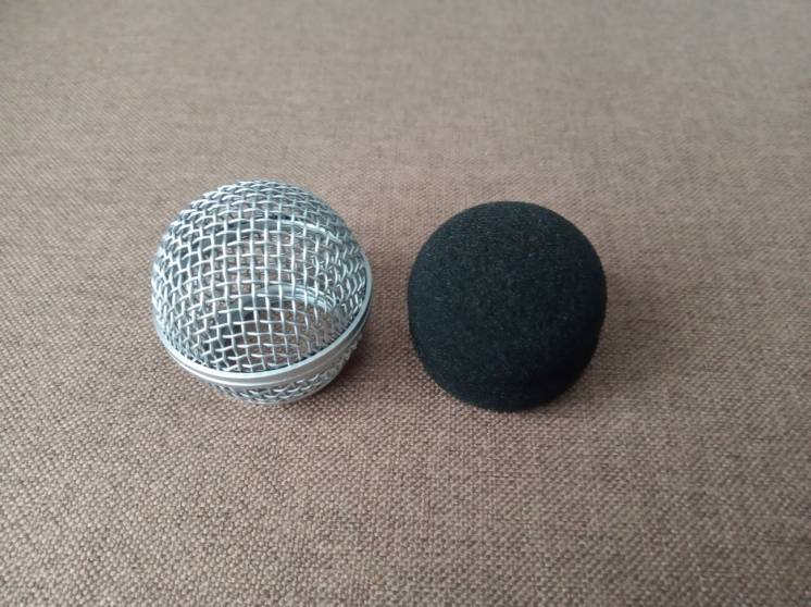 Микрофонная решетка с поролоном  для микрофонов типа Shure SM58,BETA