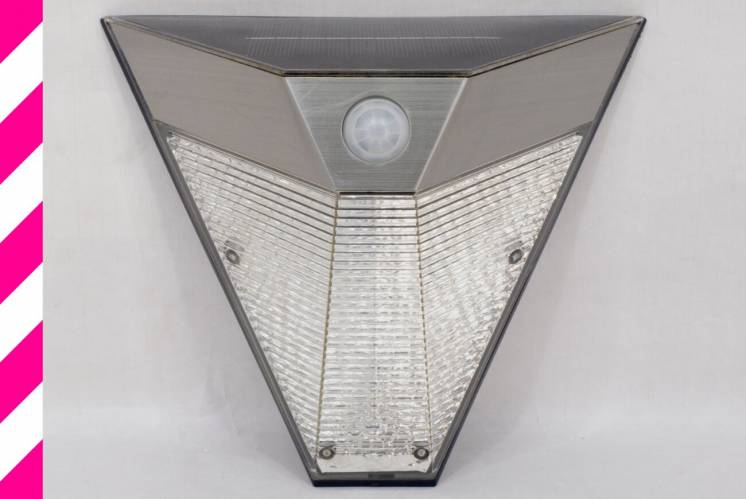 Немецкий фасадный фонарь LivarnoLux датчик движения солнечная батарея