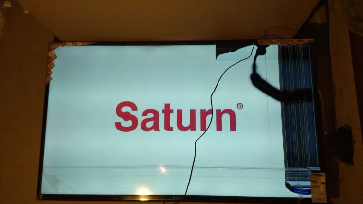 Телевизор Saturn LED55UHD500U4K по запчастям