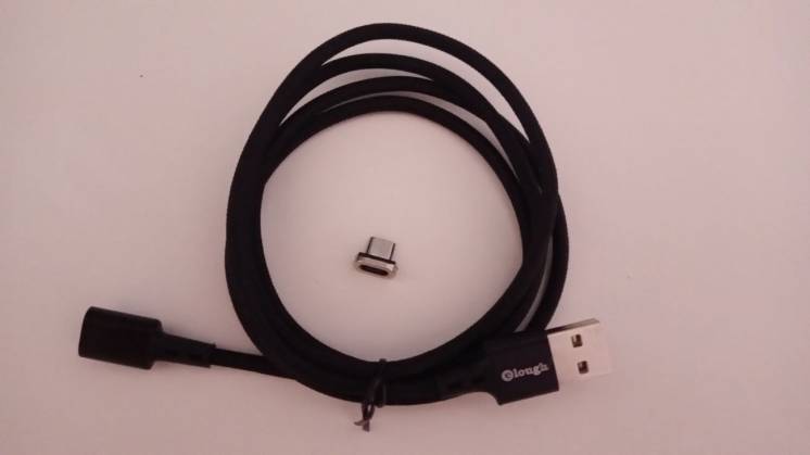 Магнитный кабель интерфейсный USB для смартфона Type-C Micro-USB Apple