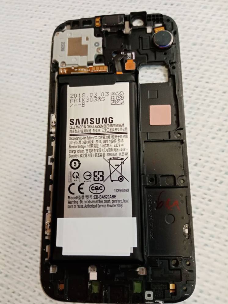 Samsung SM-J530f ds задняя часть корпуса аккумулятор динамик