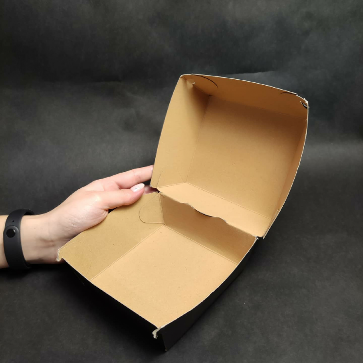 Салатник бумажная упаковка супница для лапши коробочка герметичная