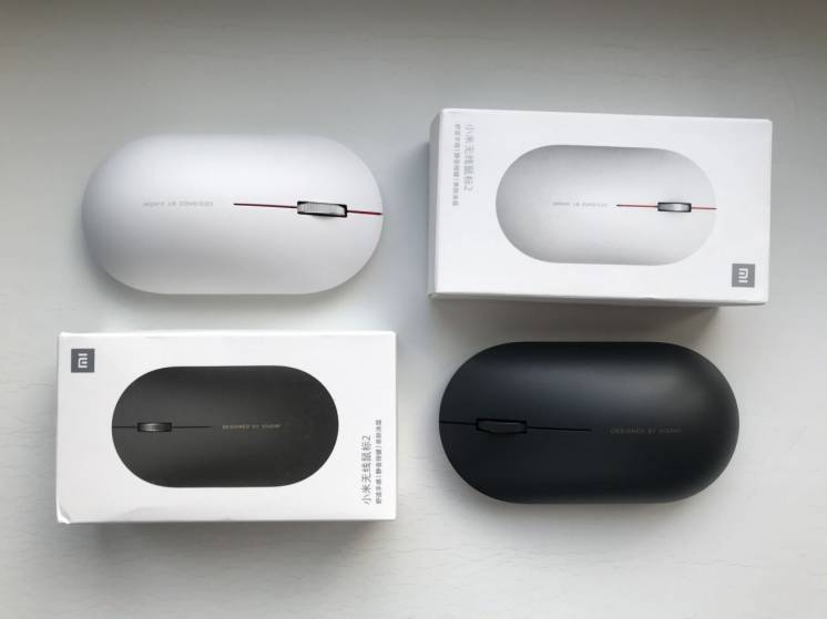 Оригинальная беспроводная мышь Xiaomi Mi Mouse 2 Wireless XMWS002TM