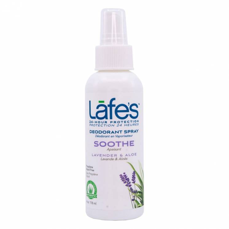 Дезодорант Lafe's Spray – Soothe (Лаванда та Алое), 118 мл