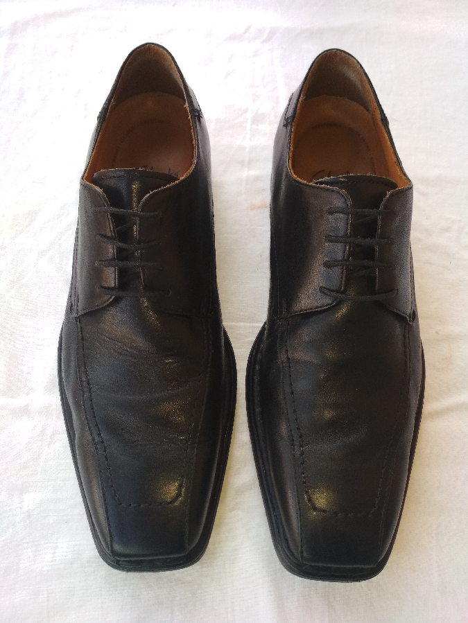 Туфли мужские Clarks р.43-44 кожаные