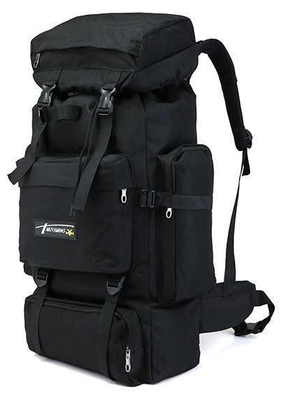 Рюкзак туристический ZX1905 70 л, песочный,черный. АССОРТИМЕНТ
