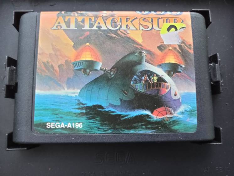 Картридж SEGA 688 Attack Sub (игра)