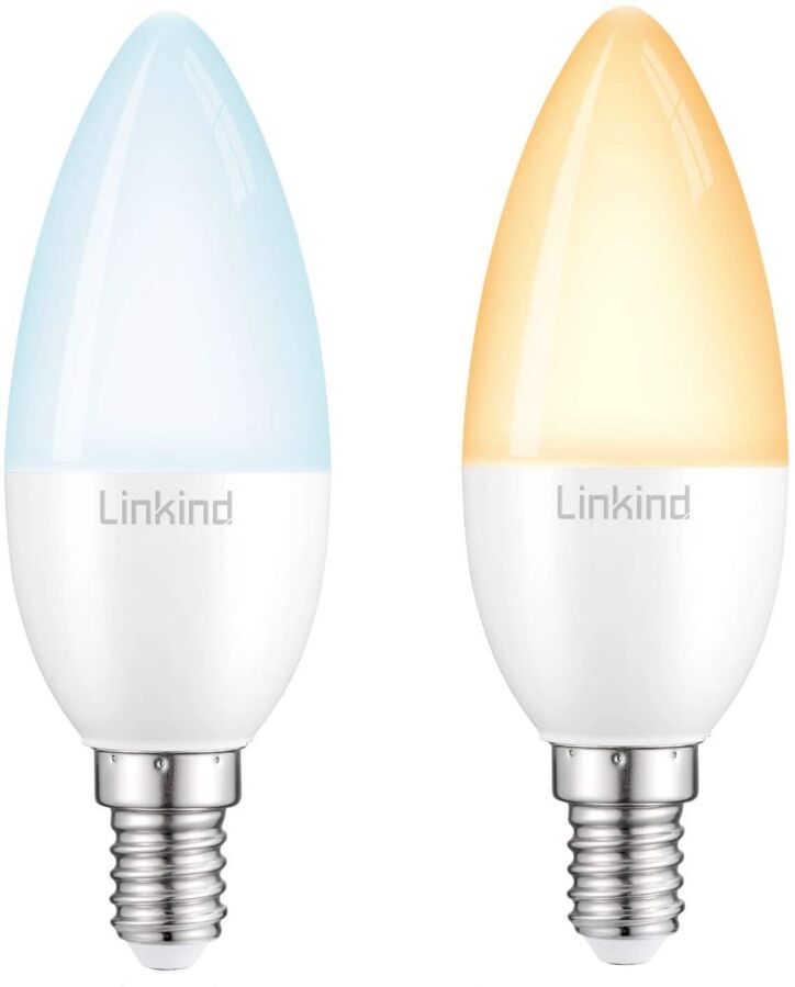 Лампочки для розумного дому linkind zigbee e14 c35 led bulb kit