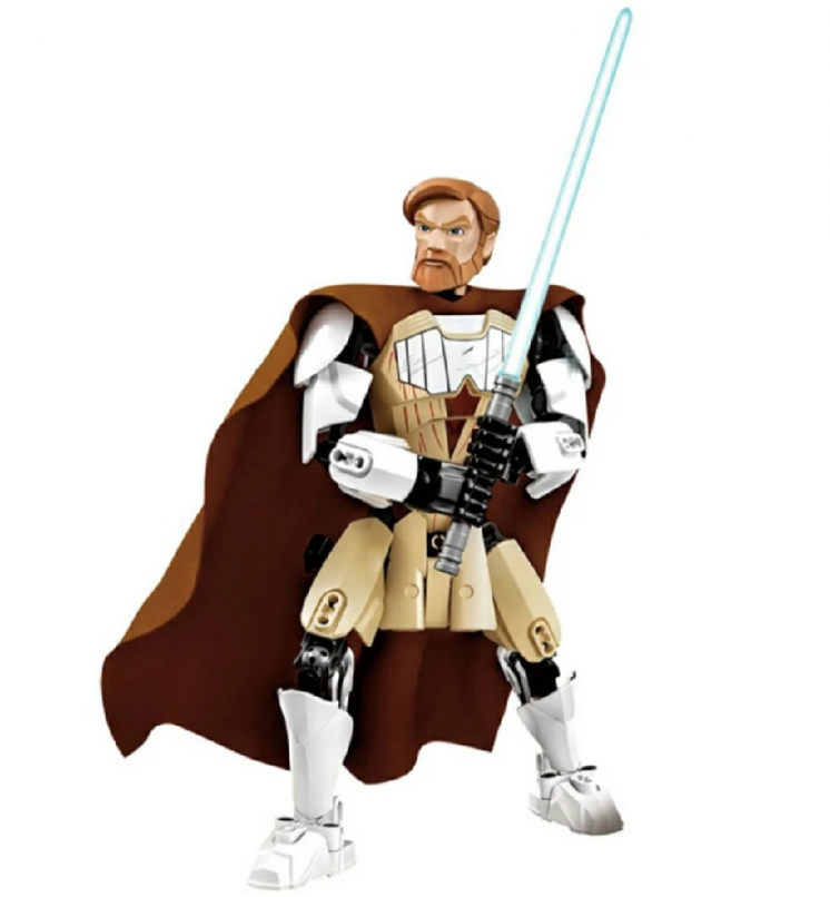 Лего фигурка звёздные войны джедай Оби-Ван Кеноби