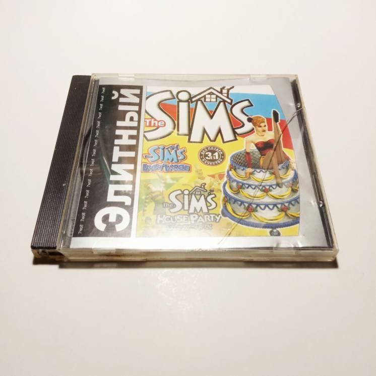 The SIMS Елітний House Party + Livin` Large 3 в 1 CD 2001 ПК