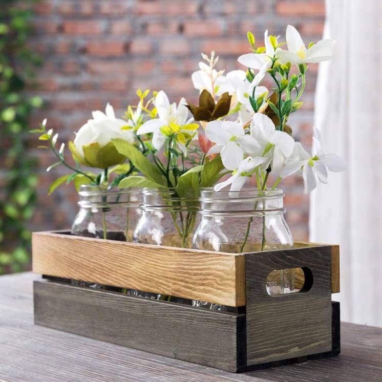 Ящик для цветов. Ящик для квітів дерев'яний. Для подарка .