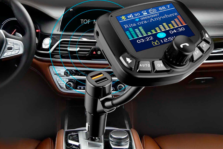 AUTO SCAN CAR FM TRANSMITTER фм модулятор нового поколения Звук Супер!