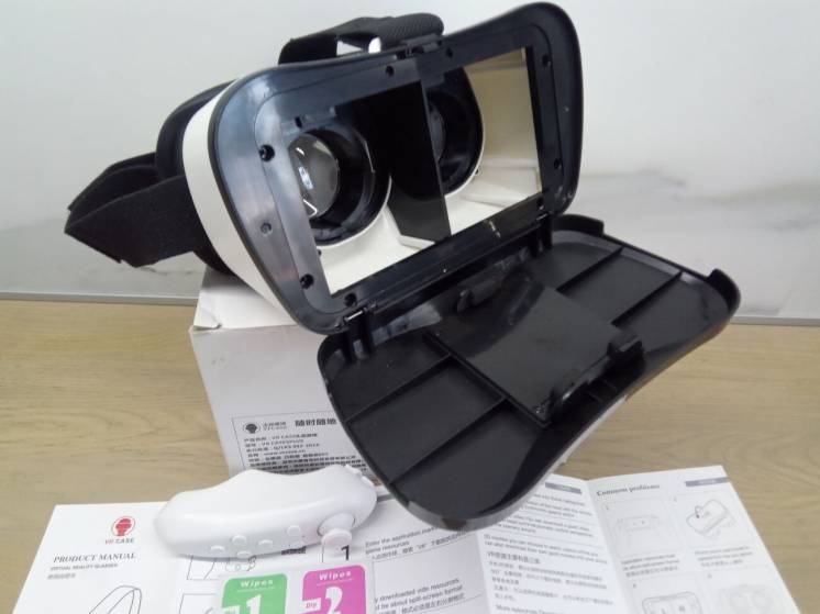 3D VR Очки - VR Case 5 plus + пульт управления