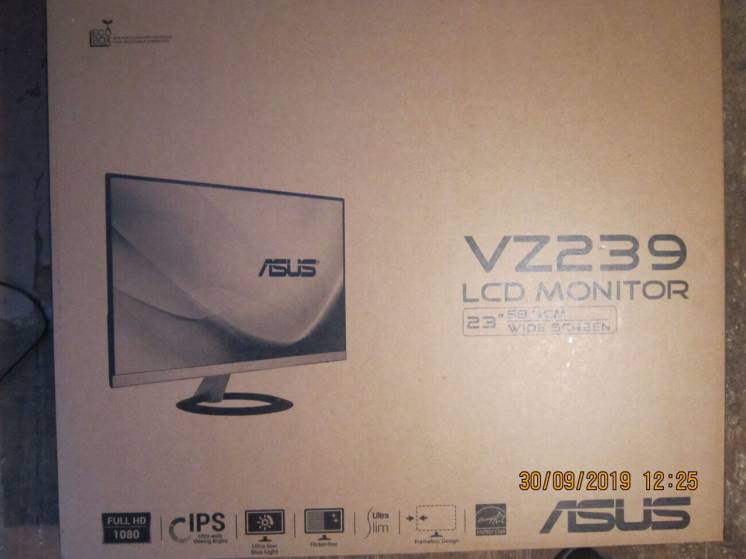 Продам недорого плазменный монитор для компьютера «ASUS VZ239HE&