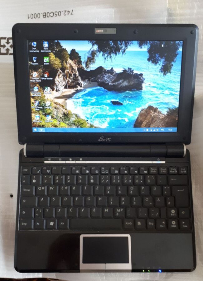 ASUS Eee PC 1000 netbook нетбук отличное состояние