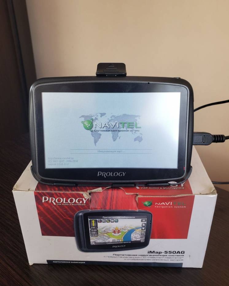 Автомобильний GPS-навигатор PROLOGY iMAP-550