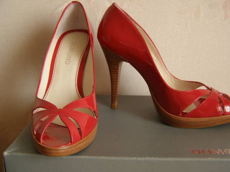 Туфли красные Dumond (Brazil)