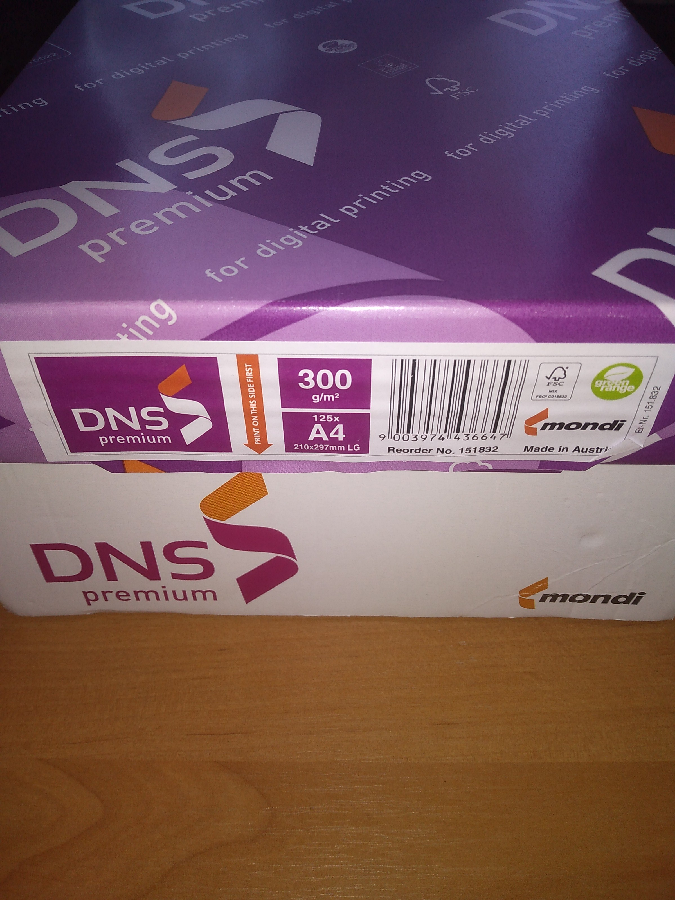 Бумага DNS Premium 300г/м
