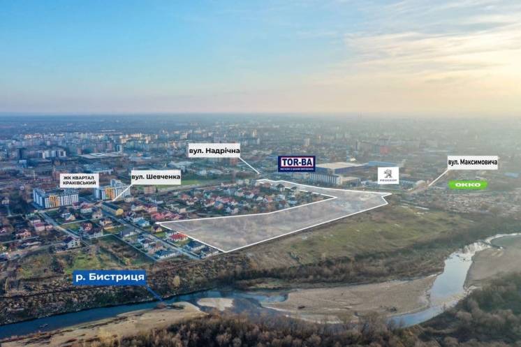 Продаж земельної ділянки комерційного призначення в Івано-Франківську
