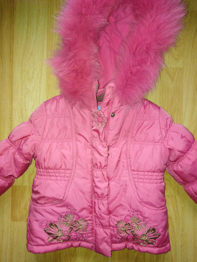 Курточка на девочку зима