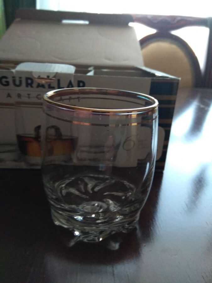 Подарочный набор бокалов для виски(6шт) Gurallar Art Craft Atlantica