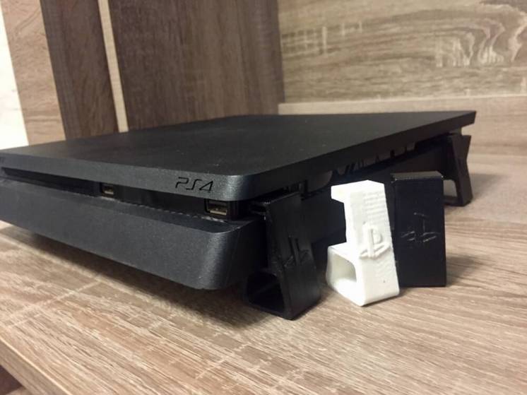 подставка под приставку playstation PS4 горизонтальная