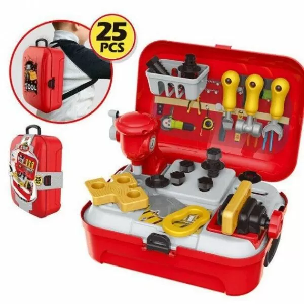 Детский игровой набор инструментов в рюкзаке Toy Tool Toy 25 предметов