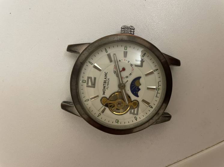 Часы montblank flyback с автоподзаводом наручные часы мужские