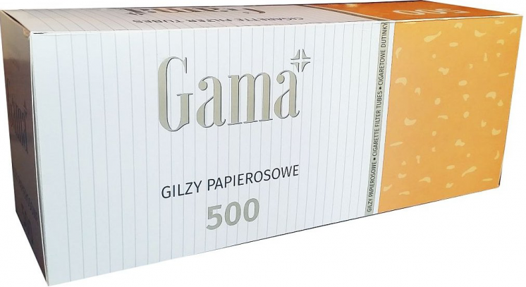 Гильза для набивки сигарет, ОПТ Сигаретные Гильзы Gamma 500 Гильз