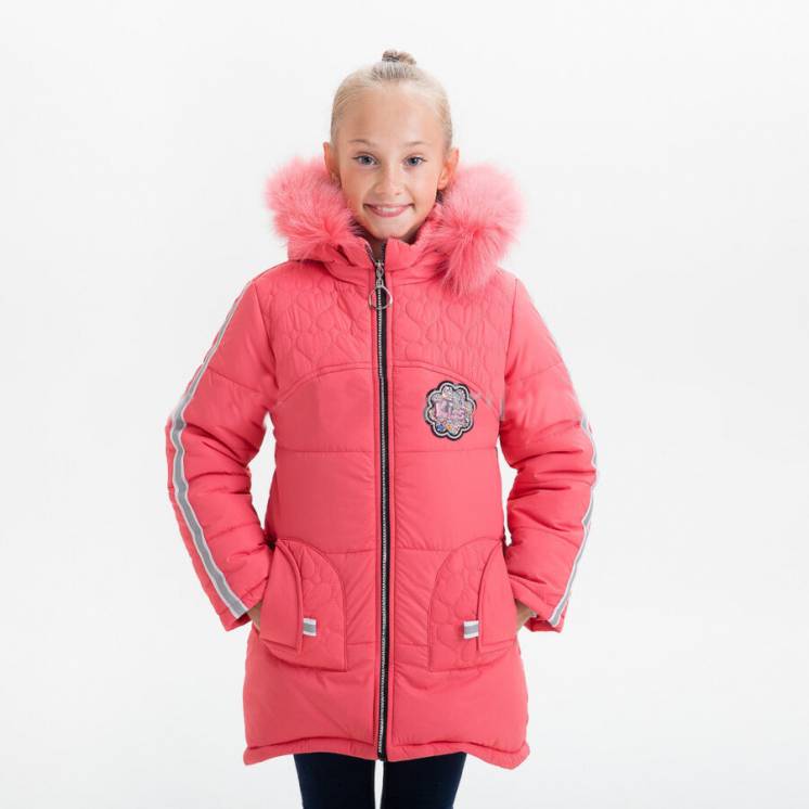 Куртка-Пальто зимняя для девочки