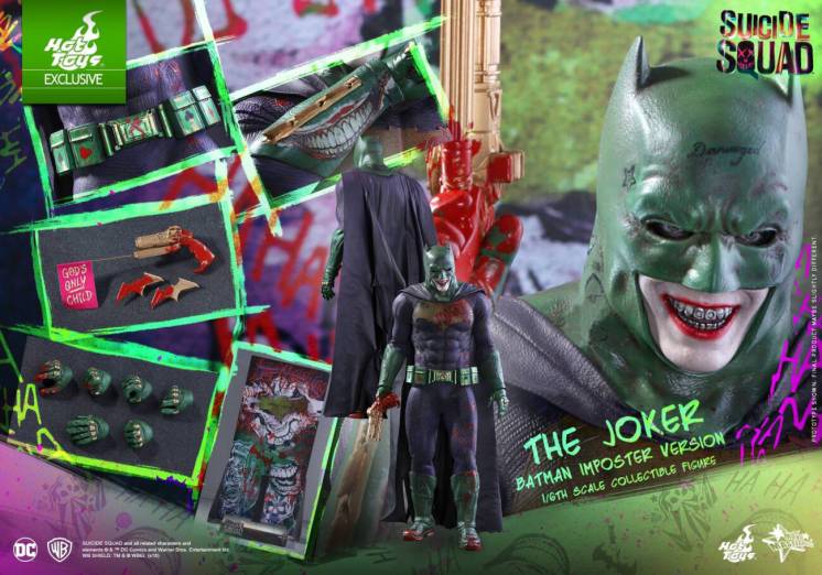 Фигурка 1/6 hot toys mms 384 SUICIDE SQUAD – THE JOKER BATMAN IMPOSTER