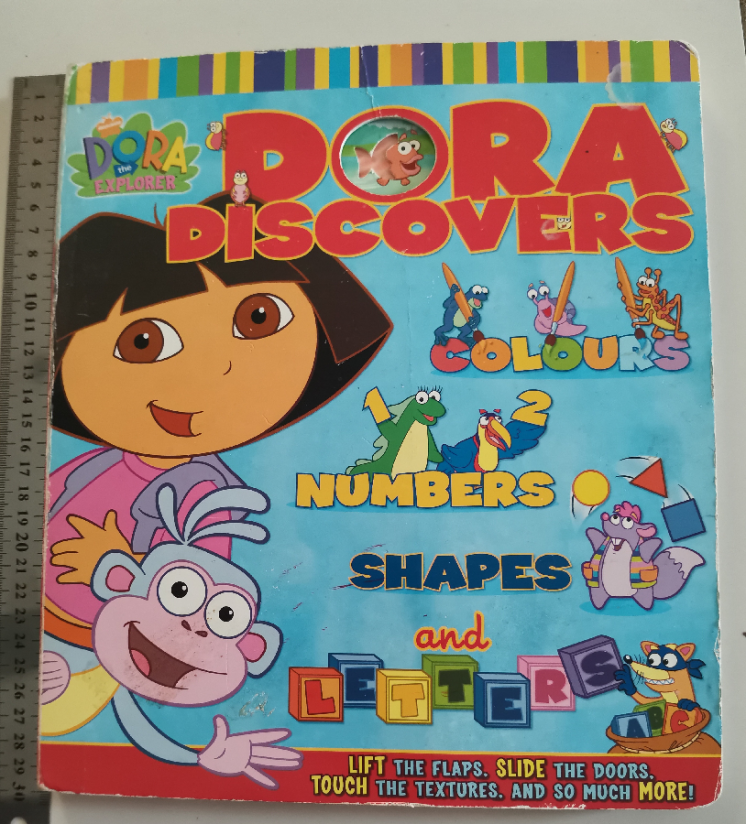 Dora the explorer Nickelodeon discovers на английском языке book