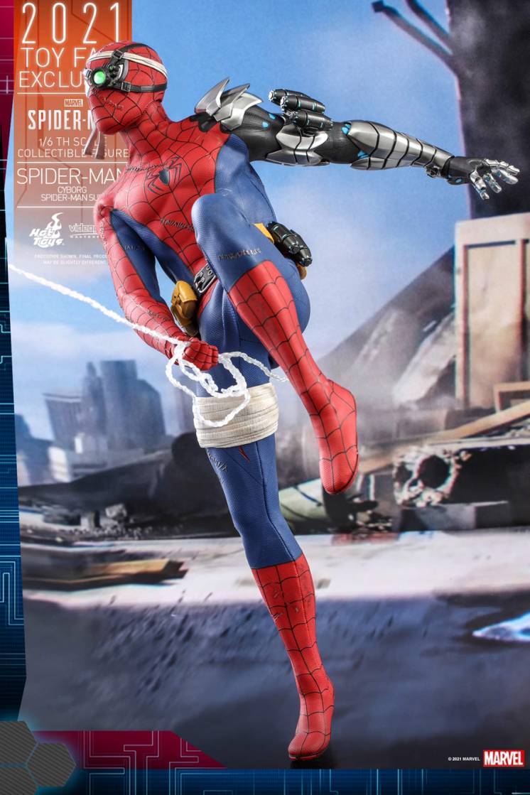 Новая фигурка Hot Toys vgm 51 MARVEL’S SPIDER-MAN – CYBORG SUIT