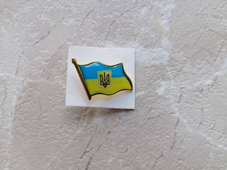 Значёк флаг Украины