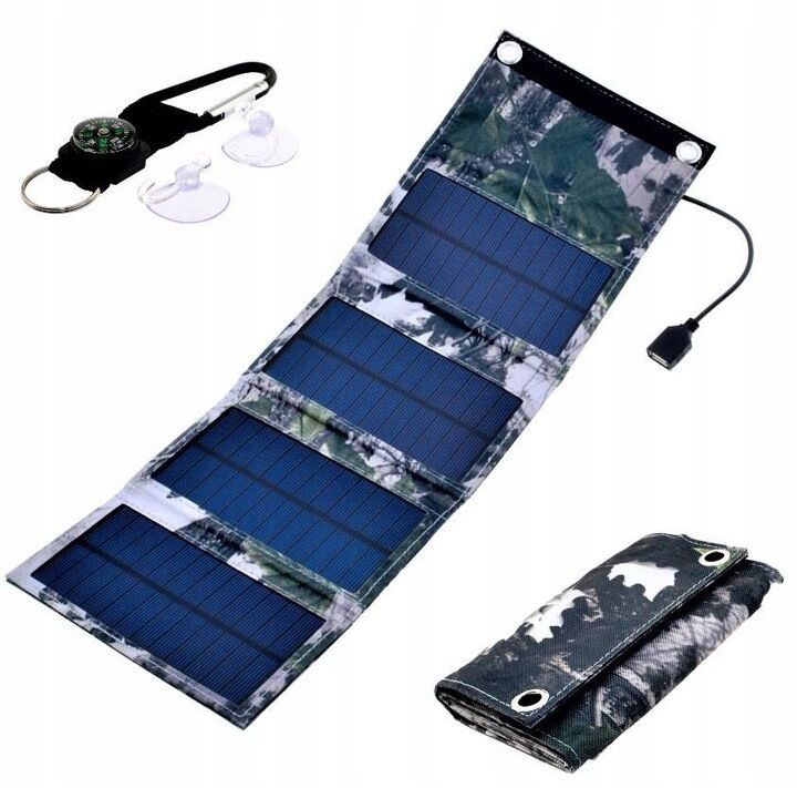 Солнечная Зарядка Батарея Панель Powerneed 20w 1.5А USB Solar Charger