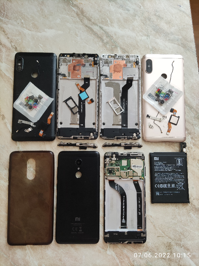 Запчасти, детали, разборка Xiaomi Redmi Note 5, и Redmi 5.