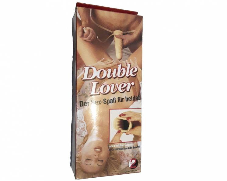 Насадка на пенис с вибрацией Double Lover